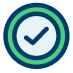 Icono de un check